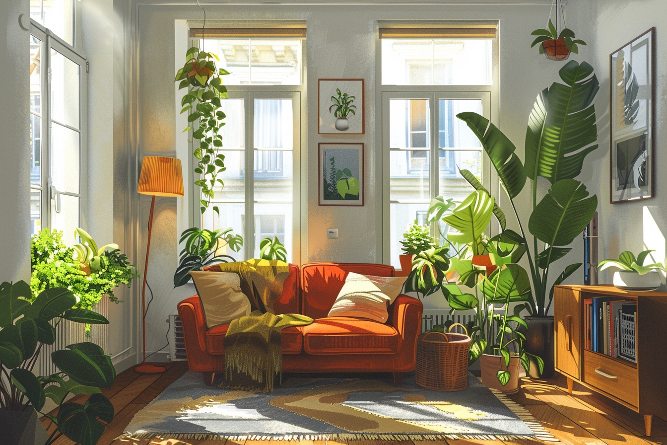 Vue avant-après d'un appartement à Clichy rénové grâce au débarras gratuit contre récupération